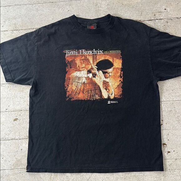 Jimi Hendrix 2000s Vintage Y2K Tee Size XL - Picture 1 of 5